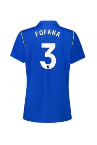 Chelsea Wesley Fofana #3 Fotballdrakt Hjemme Klær Dame 2026-27 Korte ermer